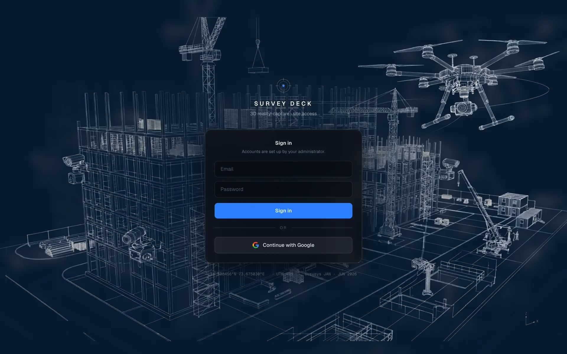 Sign-in Page Screenshot